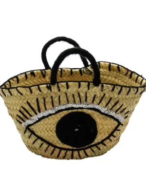 Stylish Personalized Straw Bag Easter Basket